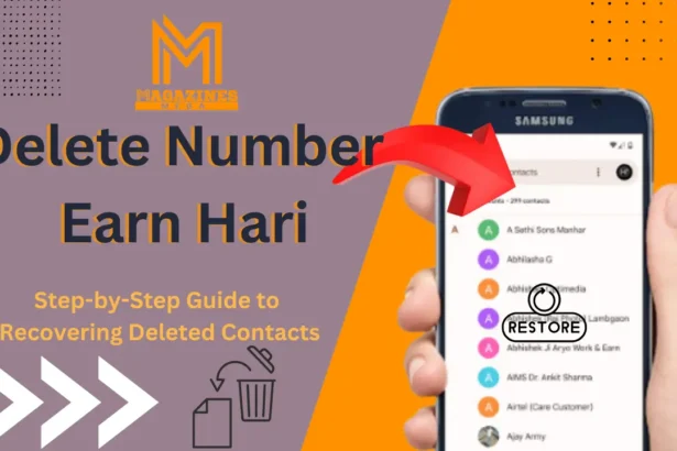 Delete Number Earn Hari